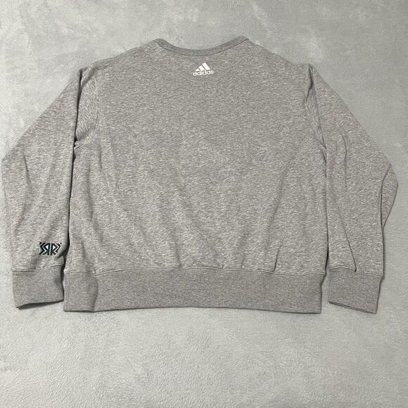 Seattle Kraken Sweatshirt Mens XL Gray adidas Reverse Retro Vintage Crewneck NEW - Picture 6 of 12